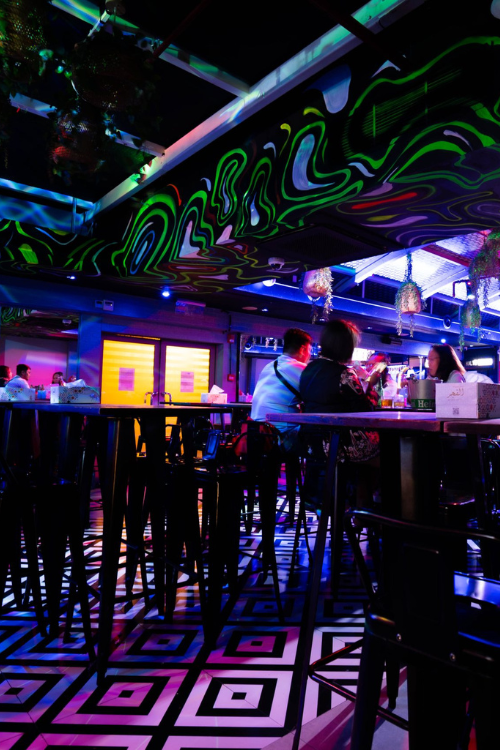 Kalye Syete Bar Floor