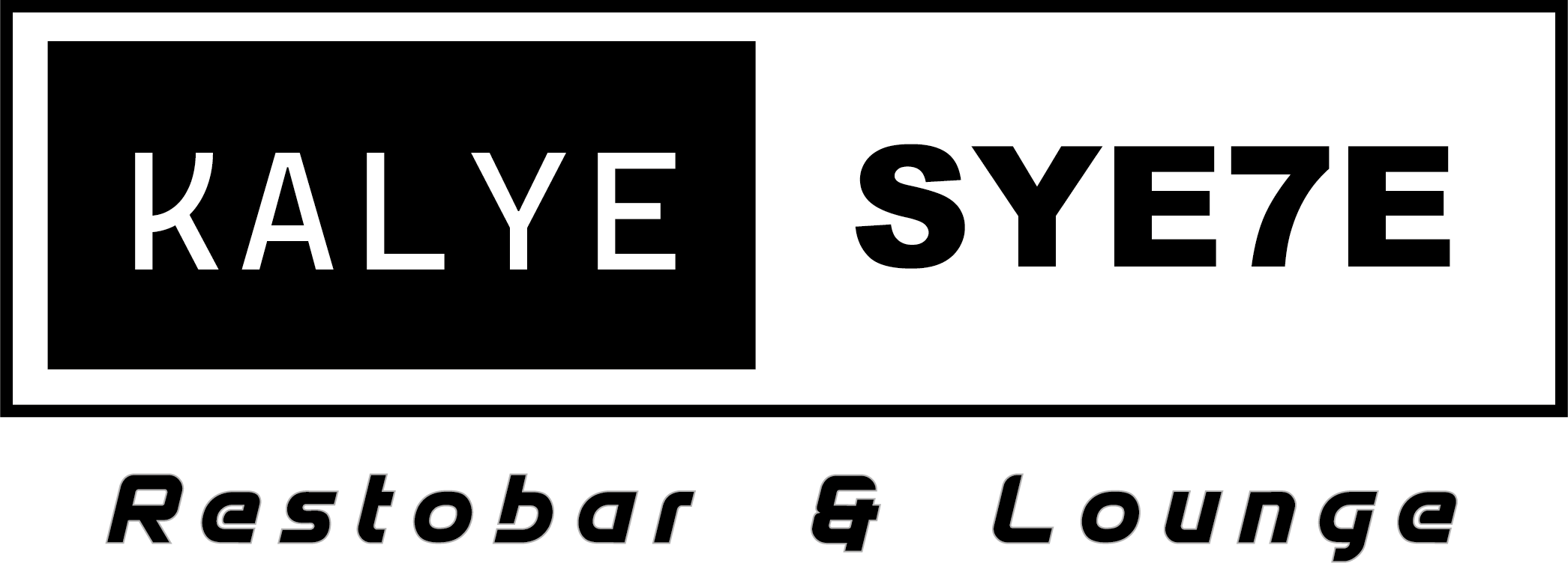 Kalye Syete's logo in black